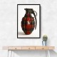 Ralph Lauren Fashion Inspired Grenade Wall Art   